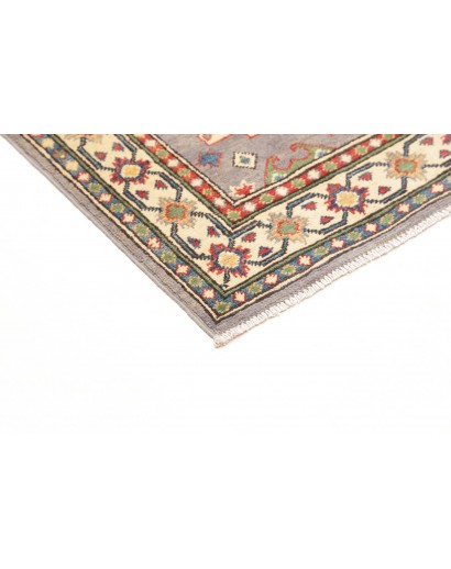 Tappeto Kazak Afghanistan marrone giallo 80x123