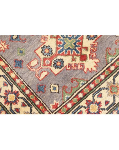 Tappeto Kazak Afghanistan marrone giallo 80x123