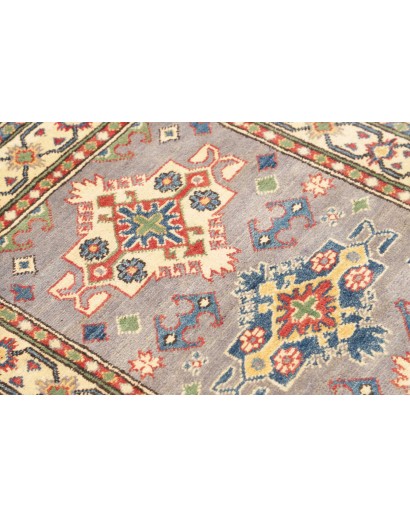 Tappeto Kazak Afghanistan marrone giallo 80x123