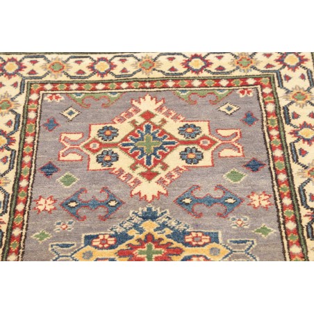 Tappeto Kazak Afghanistan marrone giallo 80x123