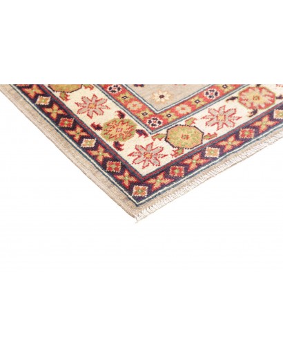Tappeto Kazak Afghanistan marrone rosso 82x120