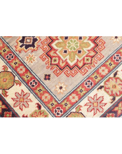 Tappeto Kazak Afghanistan marrone rosso 82x120