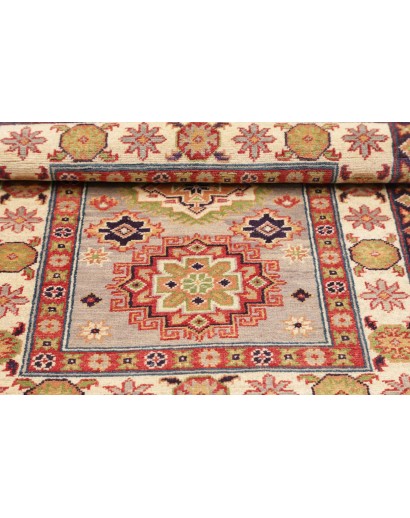 Tappeto Kazak Afghanistan marrone rosso 82x120