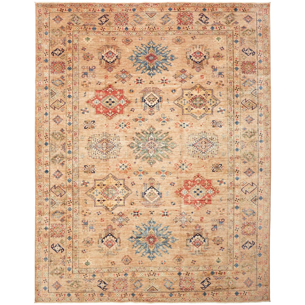 Tappeto Kazak Fine Pakistan marrone 249x315 Tappeto Kazak Fine Pakistan marrone 249x315