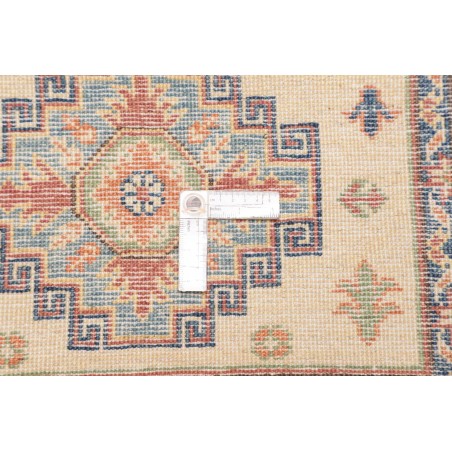 Tappeto Kazak Afghanistan beige azzurro 81x124