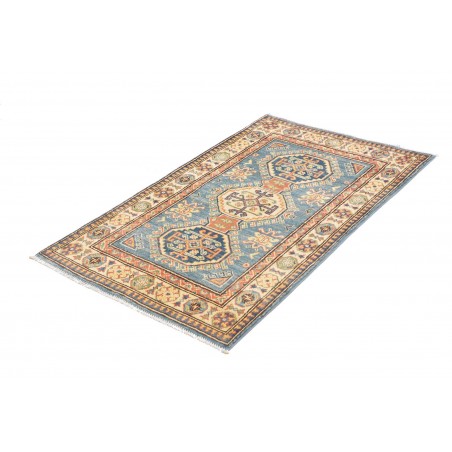 Tappeto Kazak Afghanistan marrone azzurro 79x127
