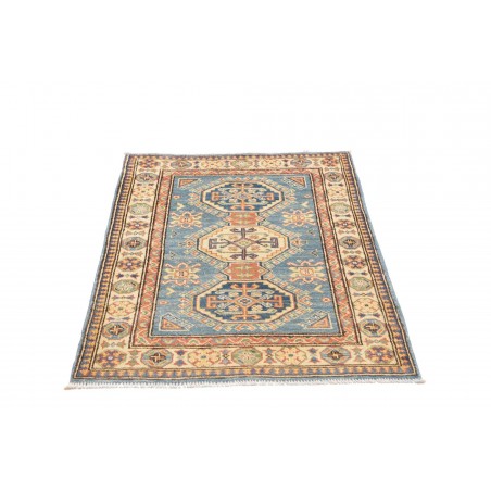 Tappeto Kazak Afghanistan marrone azzurro 79x127