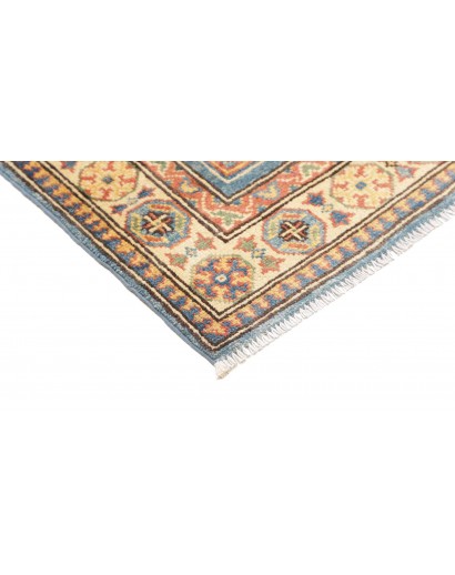 Tappeto Kazak Afghanistan marrone azzurro 79x127