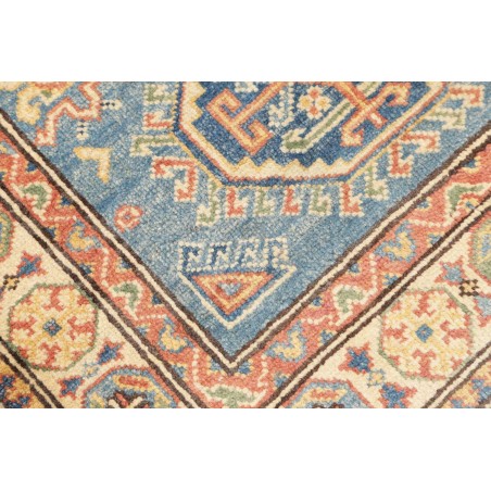 Tappeto Kazak Afghanistan marrone azzurro 79x127
