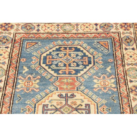 Tappeto Kazak Afghanistan marrone azzurro 79x127