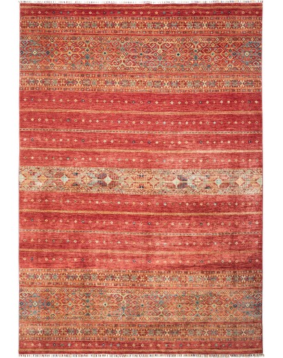 Tappeto Rubin Pakistan rosso grigio 246x355