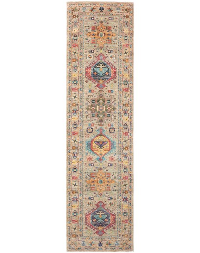 Tappeto Tribal Pakistan marrone 80x278