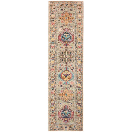Tappeto Tribal Pakistan marrone 80x278