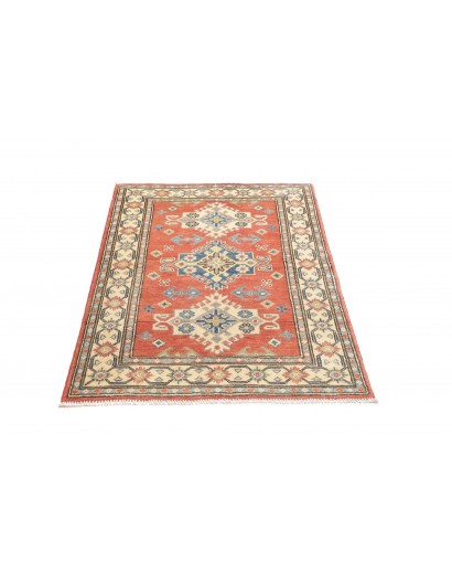 Tappeto Kazak Afghanistan marrone verde 82x125