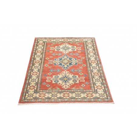 Tappeto Kazak Afghanistan marrone verde 82x125
