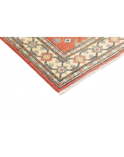 Tappeto Kazak Afghanistan marrone verde 82x125