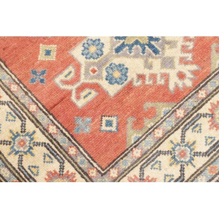 Tappeto Kazak Afghanistan marrone verde 82x125