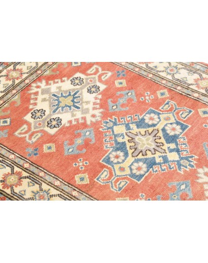 Tappeto Kazak Afghanistan marrone verde 82x125
