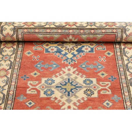 Tappeto Kazak Afghanistan marrone verde 82x125