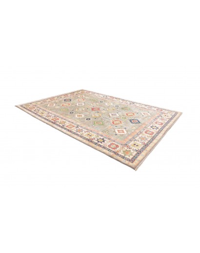 Tappeto Kazak Afghanistan beige marrone 250x352