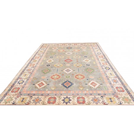 Tappeto Kazak Afghanistan beige marrone 250x352