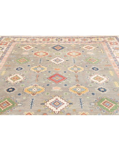 Tappeto Kazak Afghanistan beige marrone 250x352
