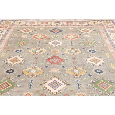 Tappeto Kazak Afghanistan beige marrone 250x352
