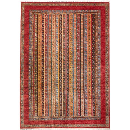 Tappeto Shall Pakistan marrone grigio 219x307