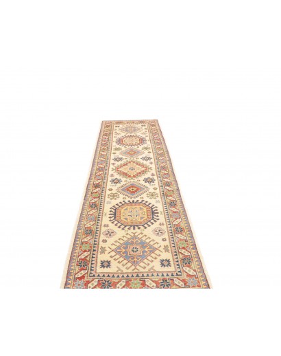 Tappeto Kazak Afghanistan marrone 81x294