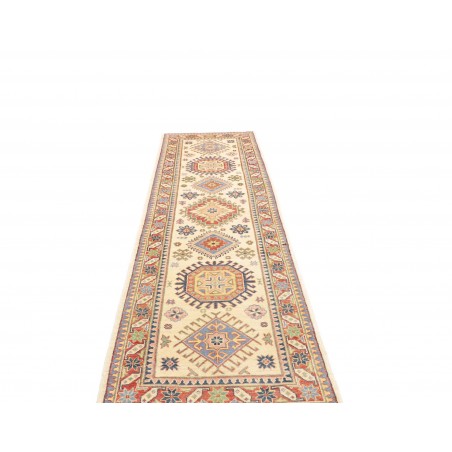 Tappeto Kazak Afghanistan marrone 81x294