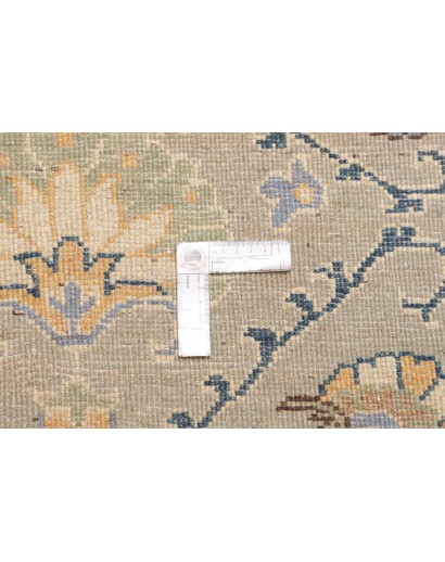 Tappeto Kazak Afghanistan bianco azzurro 77x302