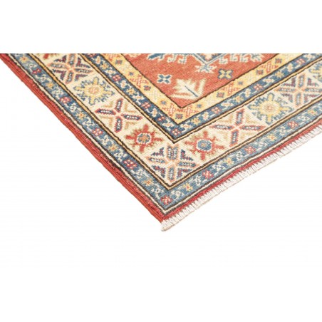 Tappeto Kazak Afghanistan marrone azzurro 80x297