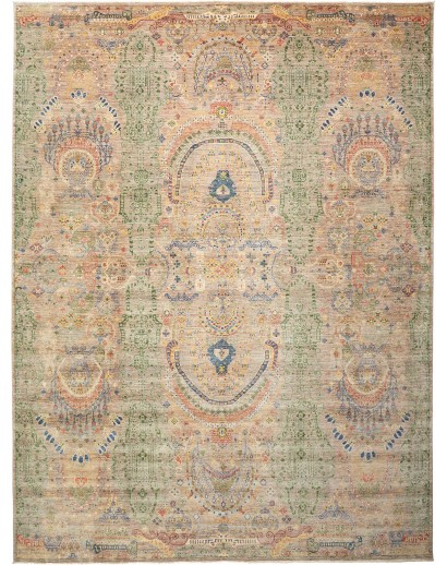 Tappeto Shahi Fine Pakistan marrone grigio 274x369