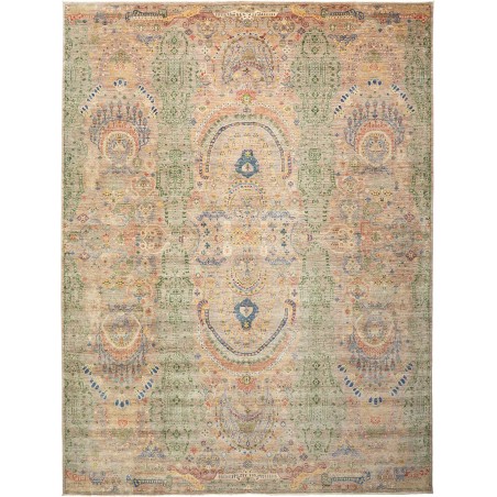 Tappeto Shahi Fine Pakistan marrone grigio 274x369