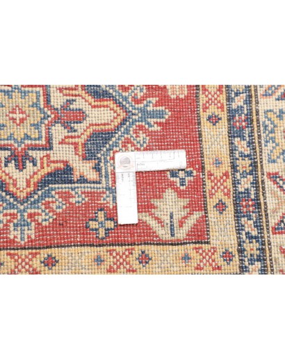 Tappeto Kazak Afghanistan marrone azzurro 80x297