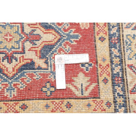 Tappeto Kazak Afghanistan marrone azzurro 80x297