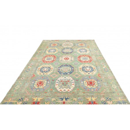 Tappeto Kazak Afghanistan beige giallo 199x301