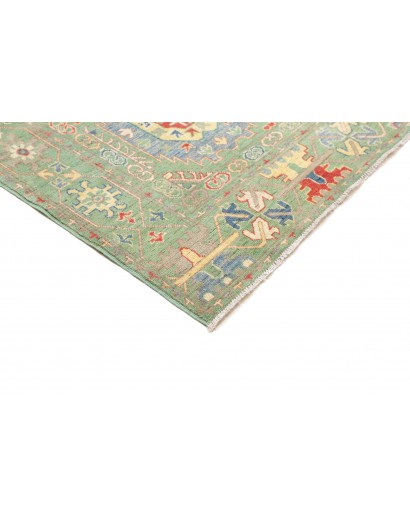 Tappeto Kazak Afghanistan beige giallo 199x301