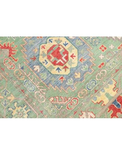 Tappeto Kazak Afghanistan beige giallo 199x301