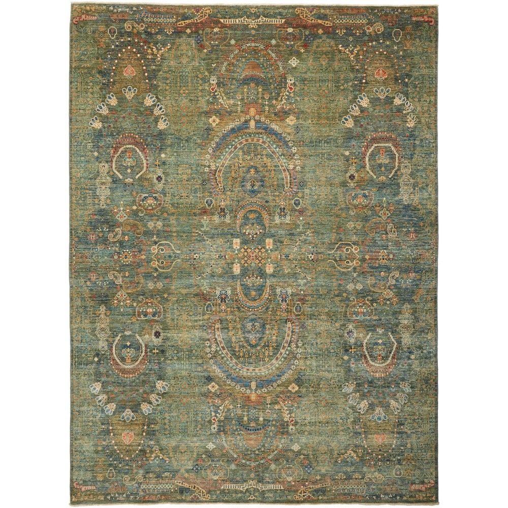 Tappeto Shahi Fine Pakistan azzurro 272x371 Tappeto Shahi Fine Pakistan azzurro 272x371