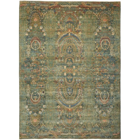 Tappeto Shahi Fine Pakistan azzurro 272x371
