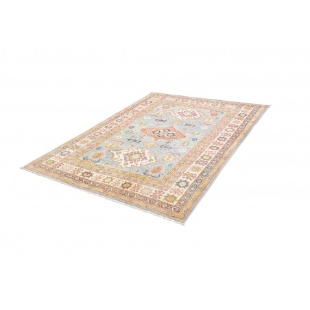 Tappeto Kazak Afghanistan beige marrone 154x201