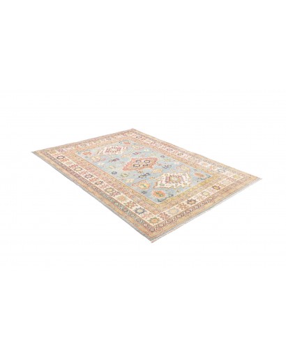 Tappeto Kazak Afghanistan beige marrone 154x201