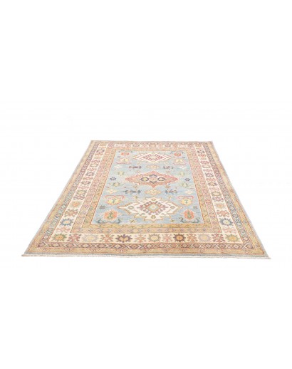 Tappeto Kazak Afghanistan beige marrone 154x201