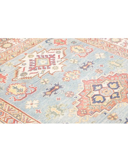 Tappeto Kazak Afghanistan beige marrone 154x201
