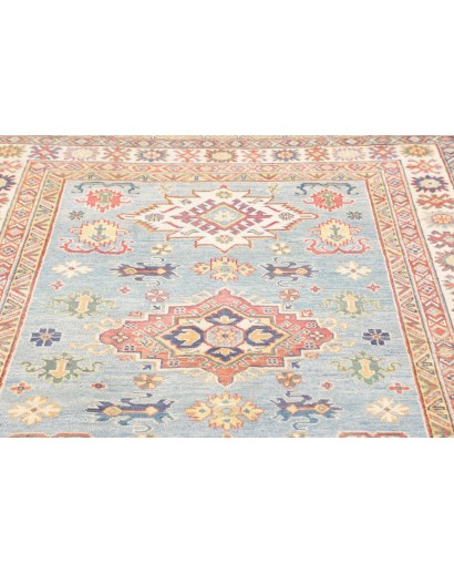 Tappeto Kazak Afghanistan beige marrone 154x201