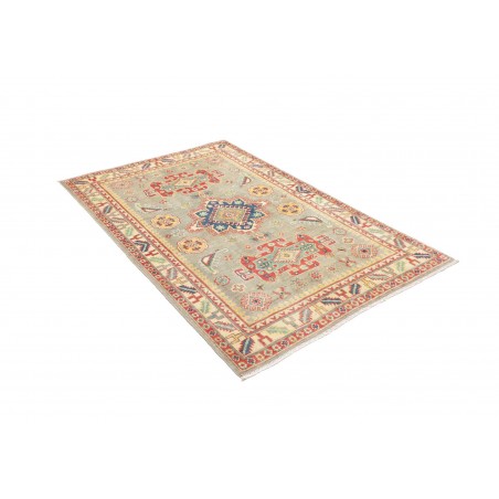 Tappeto Kazak Afghanistan marrone grigio 120x184