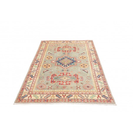 Tappeto Kazak Afghanistan marrone grigio 120x184