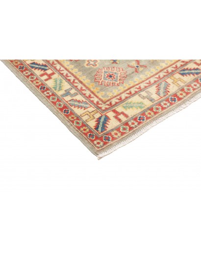 Tappeto Kazak Afghanistan marrone grigio 120x184