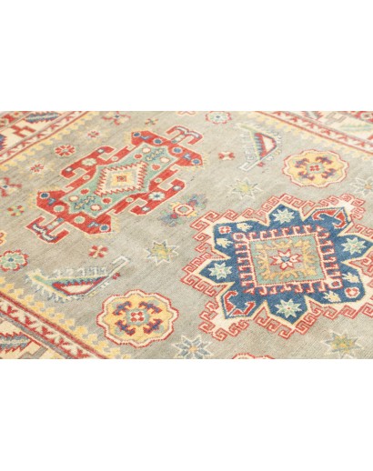 Tappeto Kazak Afghanistan marrone grigio 120x184